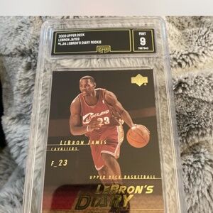 LeBron rookie card